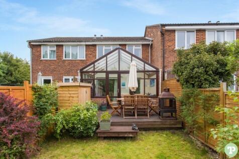 Rear elevations with garden and decking