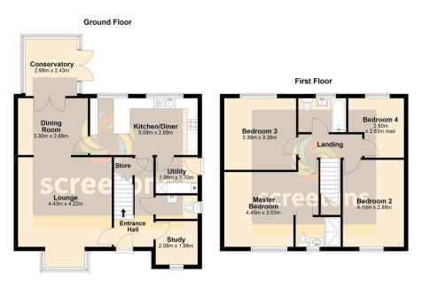 21 Kingsmede, Moorends - all floors.JPG