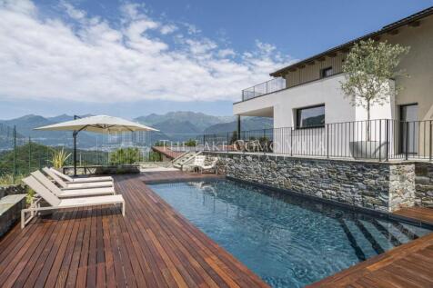 colico the lake como villa- villa aura