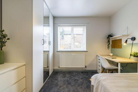 bedroom with storage