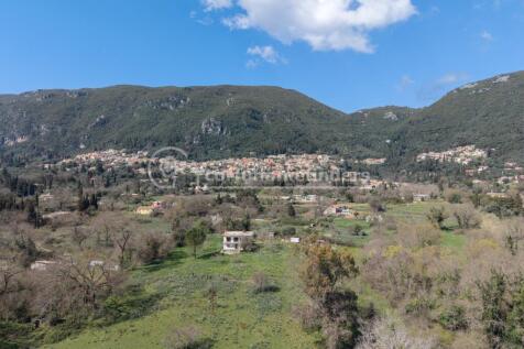 House with Ano Korakiana in the distance