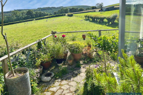Hillside stone cottage
