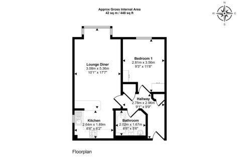 Flat 4 St Andrew¿s Court, 49 Dukes Ave, New Malden, Surrey KT3 4JF