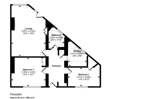 Flat E, 96 Gloucester Street, London, SW1V 4ED