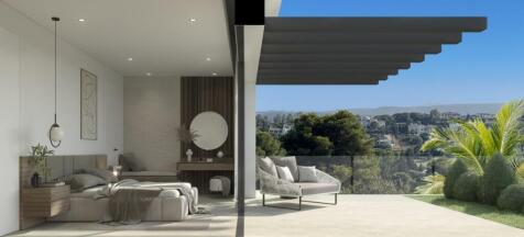 TERRACE AND BEDROOM