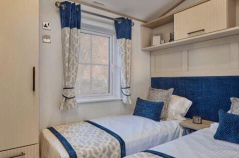 Twin Bedroom In The Willerby Hubborn Holiday Lodge