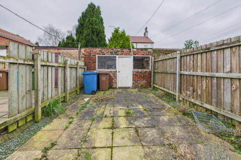 Rear of property