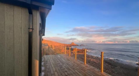Seafront Wraparound Decking With Panoramic Coastal