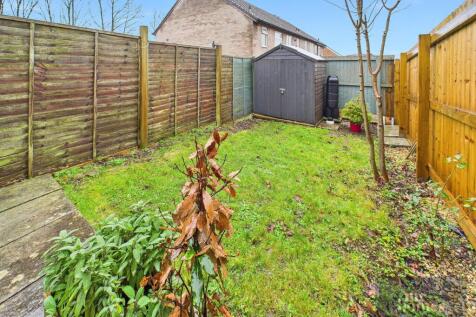Rear Garden with Shed