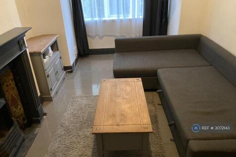 Setting Room With Double Bed Sofa