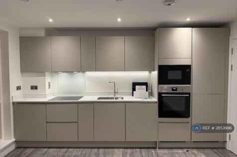 Open Plan Kitchen With Integrated Appliances