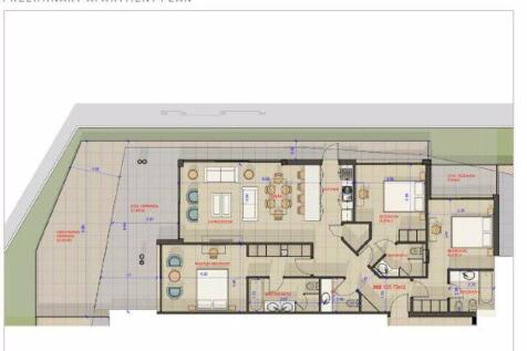 Floor plan apt 302