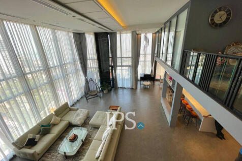 36th Floor 4 Bedroom Penthouse For Sale - The Penthouse, Tonle Bassac, Phnom Penh