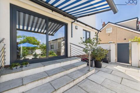 Sliding Patio Doors and Flagged Patio