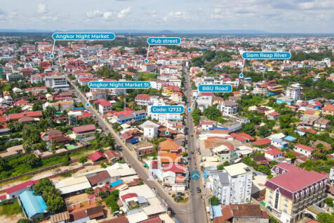 395 Sqm Residential Land For Sale - BBU Road, Svay Dangkum, Siem Reap