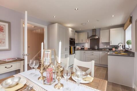 Sociable kitchen diner - typical Taylor Wimpey home
