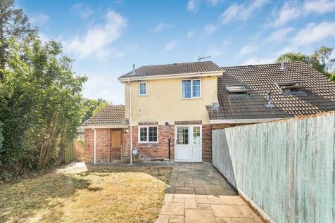 Rear of property