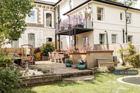 View Of Outside Kitchen From Garden.