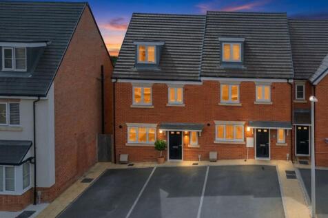 Front Elevation at Dusk