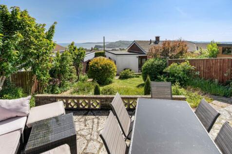 Patio with views over the Ness, Shaldon, Babbacombe and