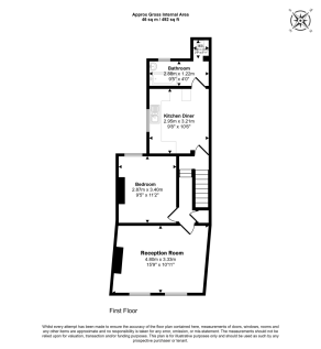 First Floor Flat, 49 Thorpe Road, Walthamstow, London, E17 4LA
