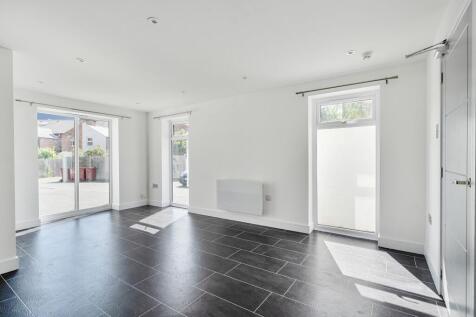 Open plan living room, kitchen, dining room