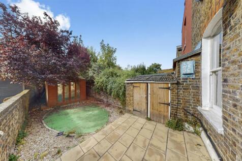 Private south facing rear garden
