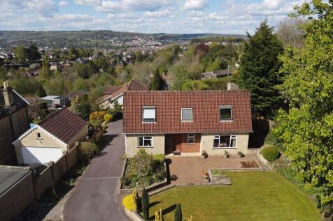 Aerial view of house