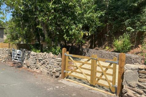 Rear driveway