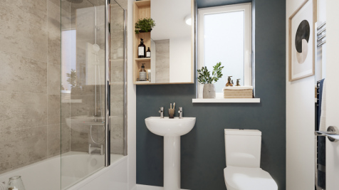 Typical bathroom