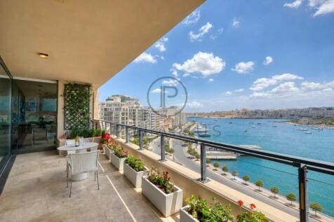 Spacious balcony with stunning water views and vib