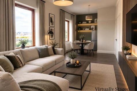 Sitting Room Virtually Staged