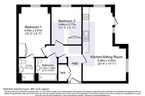 2 nank floor plan