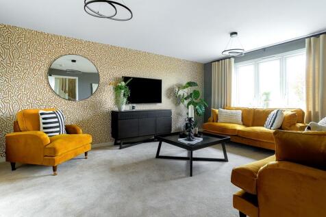 Large lounge is the perfect space for entertaining or cosy nights in