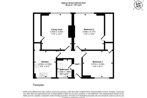 Flat 10, Byron House, Chapel Close, Crayford, Dartford, DA1 4DG