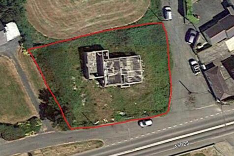 Aerial view in construction