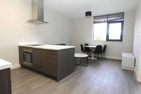 Modern open plan kitchen and dining area...