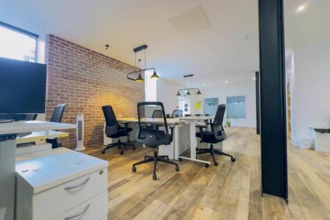Open-plan office wit
