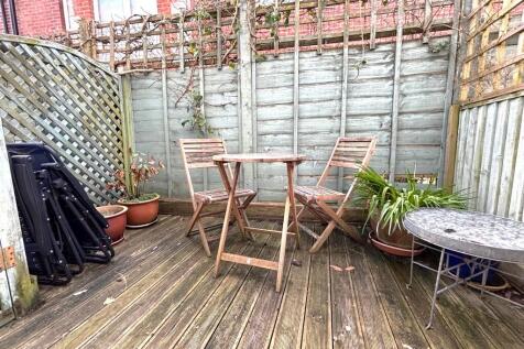 Decked courtyard
