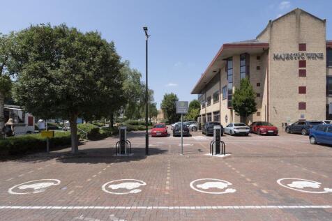 Visitor parking and EV points