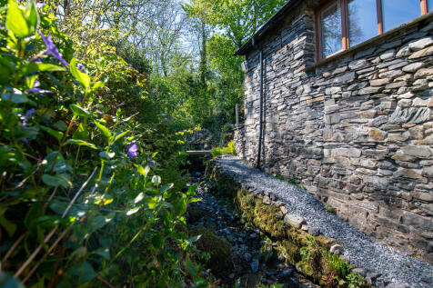 side of property ...