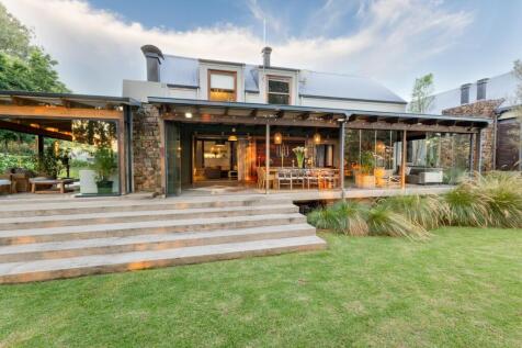 Living spaces open out into the view  garden