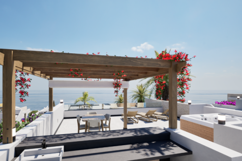 LAST TWO  Stunning FRONT LINE 2 Bedroom Villa with Amazing roof Terrace  Image 9999 2