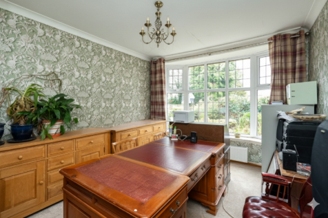 A further reception room currently used as a Study