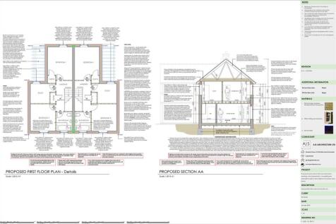 PROPOSED FIRST FLOOR PLAN AND SECTION AA rev a (1)