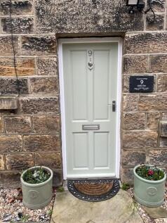Rear of property