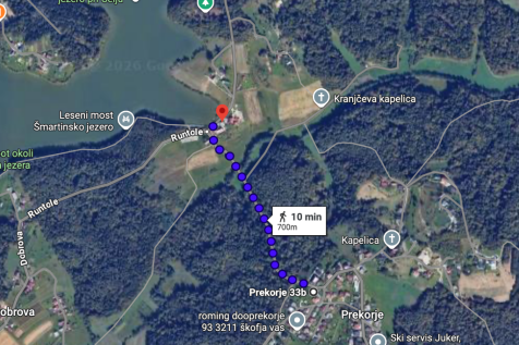DISTANCE TO THE LAKE