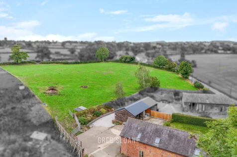 Aerial shot showing 2 acres of land
