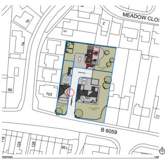 Proposed site loc...
