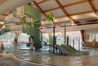 Indoor Kids Splash Play Park at Hoburne Cotswold H